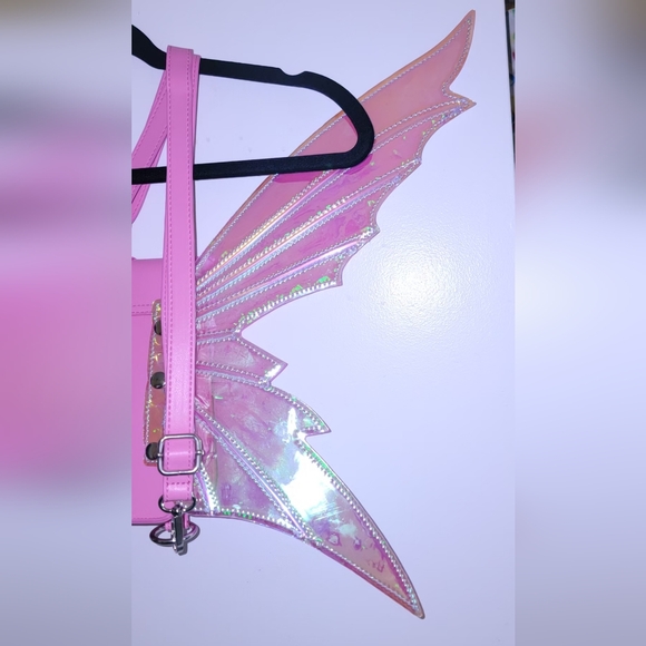 Pink Fairy Wing Mini Backpack - Picture 3 of 5